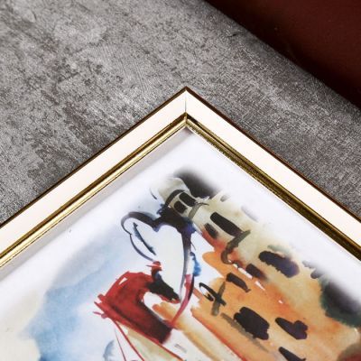 Фоторамка из пластика Молоко 381 15х20 14мм/ фигурный(24)