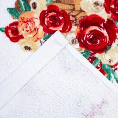 Полотенце кухонное  Лето 38х63 см,мульти, 250 г/м2, хл 100%