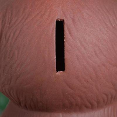 Копилка "Мишка Гришка", акрил, коричневая, 21 см