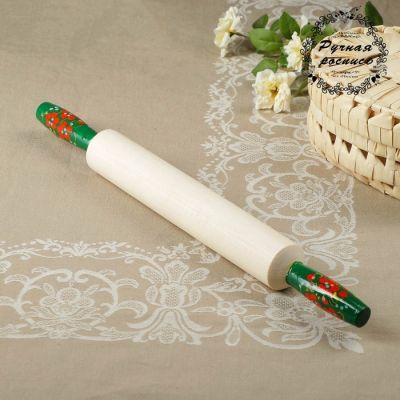 Скалка,  45×5 см, хохлома, микс