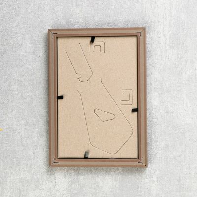 Фоторамка "Бронза матовая" пластик 10х15 см