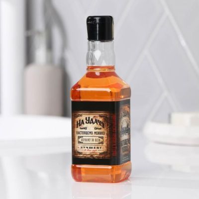 Набор "23 Февраля" гель для душа 250 мл аромат мужского парфюма, ремень