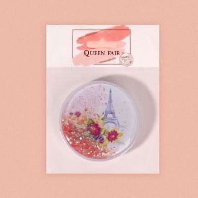 Зеркало складное «Города», d 7,5 см, рисунок МИКС