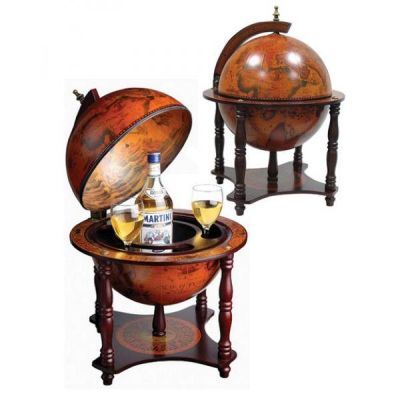 Глобус-бар универсальный №68, диаметр 33 cм, высота 55 см