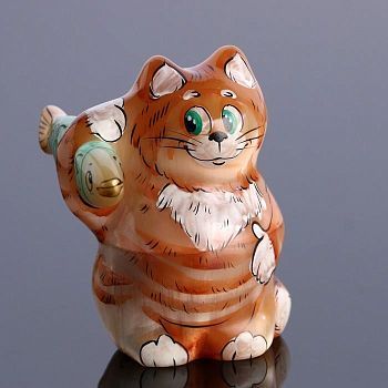 Сувенир "Кот рыбак"