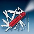 Victorinox Huntsman Lite Red translucent Нож складной (арт. - 1.7915.T)