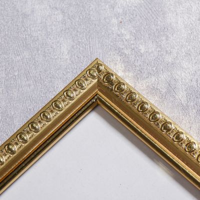 Фоторамка пластиковая Еллоу Фото 30x40 Камея 120-15 золото