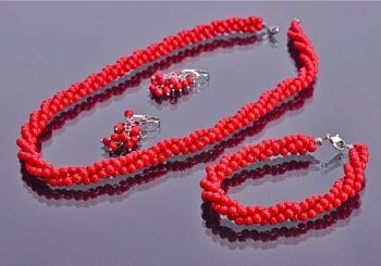 Комплект прес. коралл "Лиана" арт.П1280