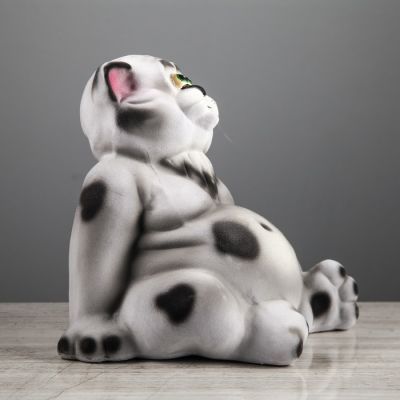 Копилка "Кот Толстопуз", серая, 28 см