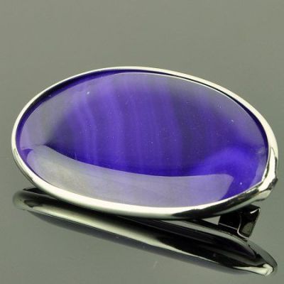 Брошь Агат "Тибет" арт. бшНАГ-429