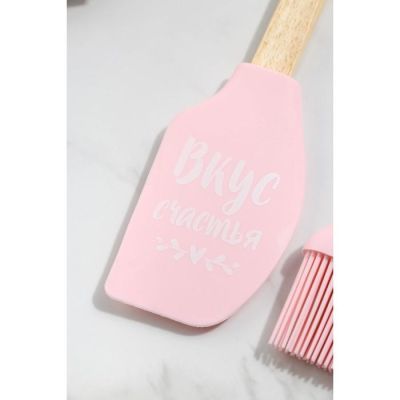 Набор лопаток из силикона  «Роза»