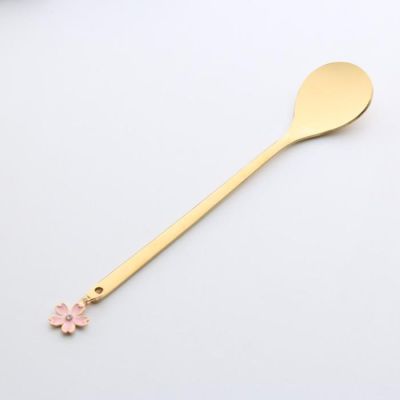 Ложка с подвесом "Расцветай отсчастья!", 2,7 х 14, 8 см