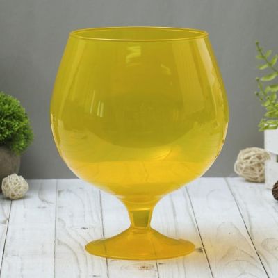 Ваза "Бренди" микс прозрачн. 3л,  24см