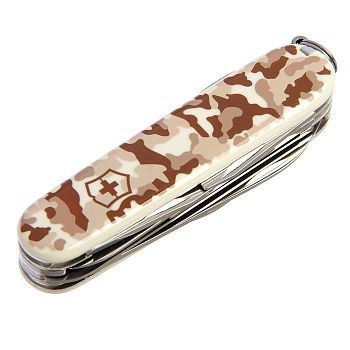 Нож перочинный VICTORINOX Huntsman Desert Camouflage 1.3713.941, 91 мм, 15 функций