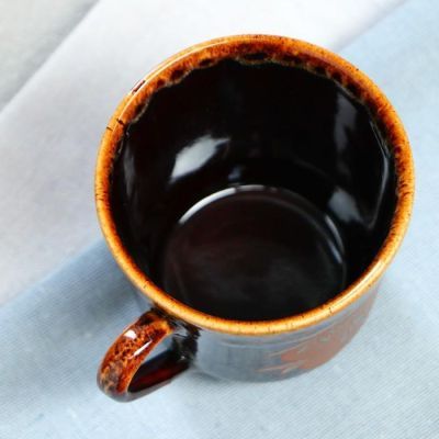 Кружка "Коричневая" деколь, 300 мл, микс