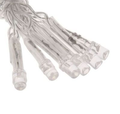 Гирлянда уличная "Бахрома" (Ш:3 м, В:0,6 м, нить силикон, мульти)