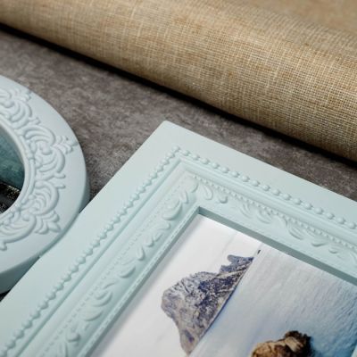 Фоторамка пластик на 5 фото 8х10, 9х13, 10х15, 13х18 см "Богема" цветная 41х49 см