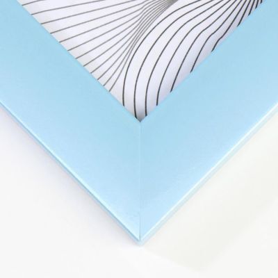 Фоторамка пластик 404 30х40 см голубой