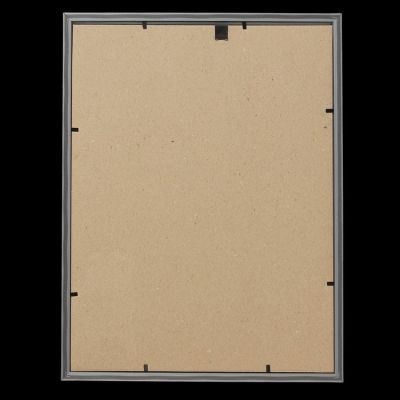 Фоторамка пластик 30х40 см серебро