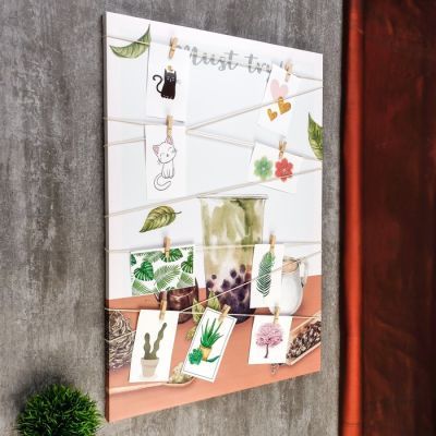 Фоторамка дерево на 9 фото до 10х15 см "Напитки" 69,5х49 см