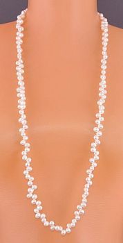 Бусы Жемчуг "Облепиха" арт.П2072