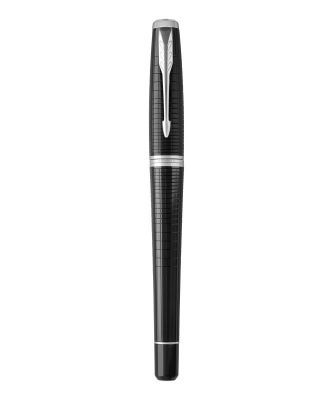 T 312 Ручка роллер Parker Urban Premium F Ebony Metal CT черные чернила подар.кор. (арт-1931614)