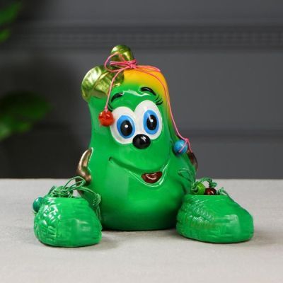 Копилка "Груша", 17 см, микс