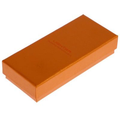 Зажигалка электронная в подарочной коробке, USB, спираль, серебристая, 2.5х8 см