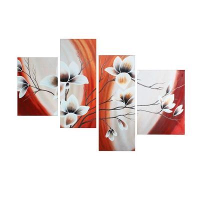 Картина модульная на подрамнике  "Цветы" 40*50, 42*55, 30*80, 30*75;  145х80см  214