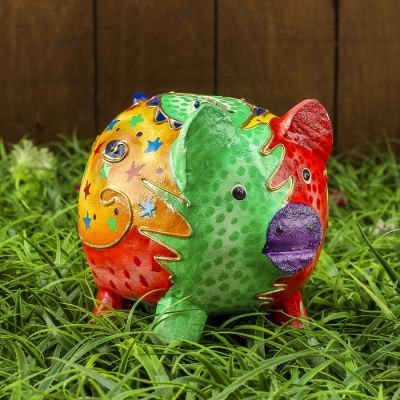 Сувенир "Копилка-свинка красочная" 13х10х12 см МИКС