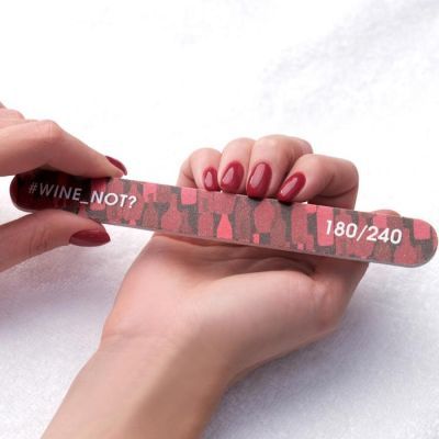 Пилка-наждак «Wine not?», абразивность 180/240, 18 см