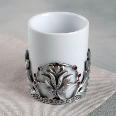 Кружка «Любимой бабушке», с металлическим декором, 150 мл