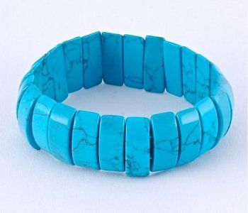 Браслет Бирюза "Клеопатра" арт. бПБР-2(22-8)-18-1