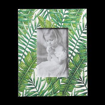 Фоторамка дерево 10х15 см "Пальмовые листья" 24,7х19,6х1 см