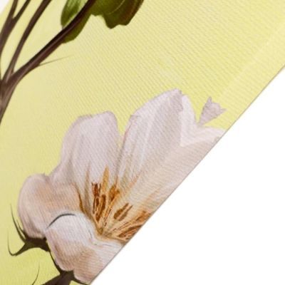 Модульная картина на подрамнике "Цветы на ветках"  2-25*63; 2-25*71; 1-25*80: 125х80