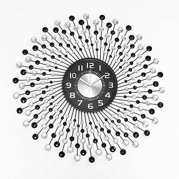 Часы настенные, серия: Ажур, "Аласса", плавный ход, d=22 см, 68 х 68 см