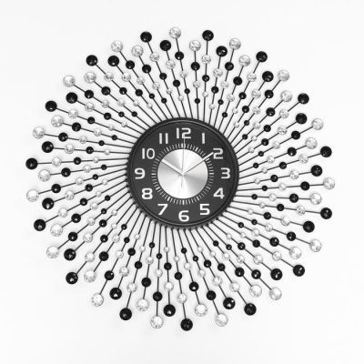 Часы настенные, серия: Ажур, "Аласса", плавный ход, d=22 см, 68 х 68 см