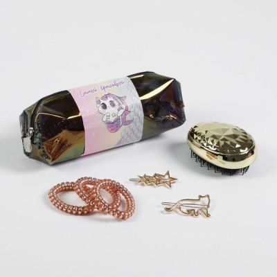 Подарочный набор в косметичке «Самой красивой», 19,5 × 5,5 × 7,5 см