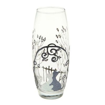 Ваза "Котики-парочка" 25 см