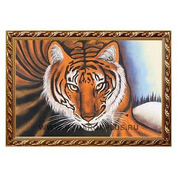 Картина "Тигр" багет №196 (40х60 см)