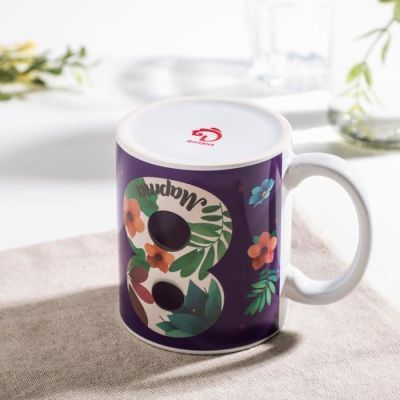 Кружка-хамелеон Доляна «8 марта. Цветы», 350 мл