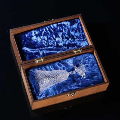 Колокольчик сувенирный "Сокол, ручной работы, в подарочном сундуке