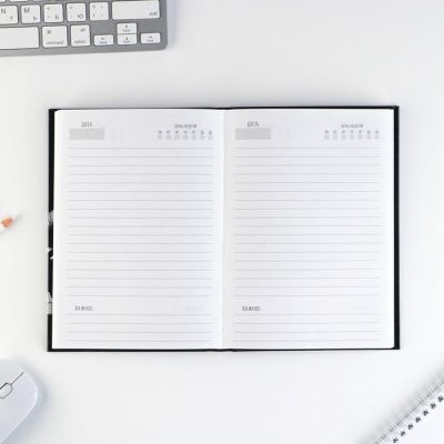 Ежедневник «С 23 февраля танк чб», А5, 160 листов